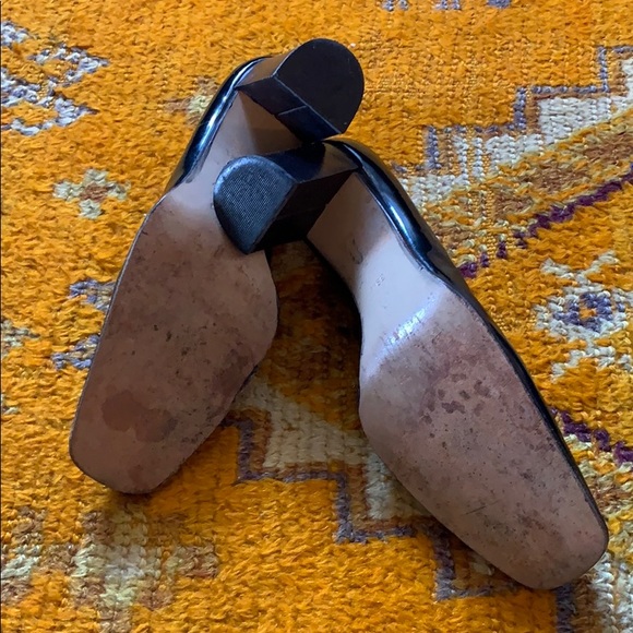 Square toe black pump - Picture 5 of 6